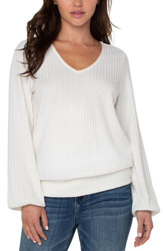 Twist Back Knit Top